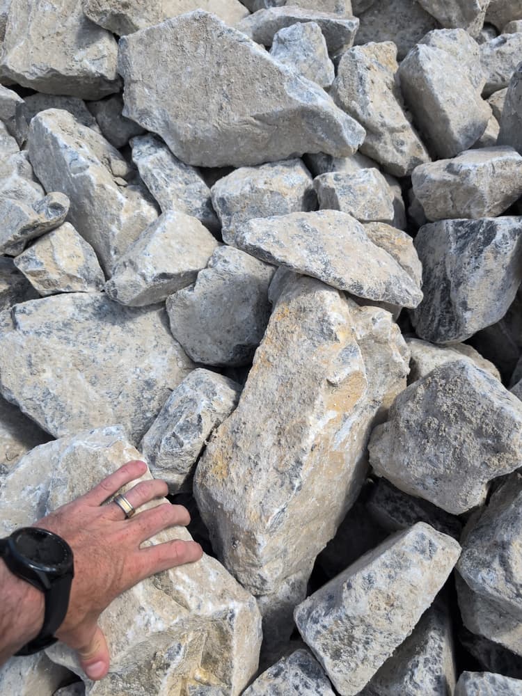 Limestone Rip Rap 10 kg